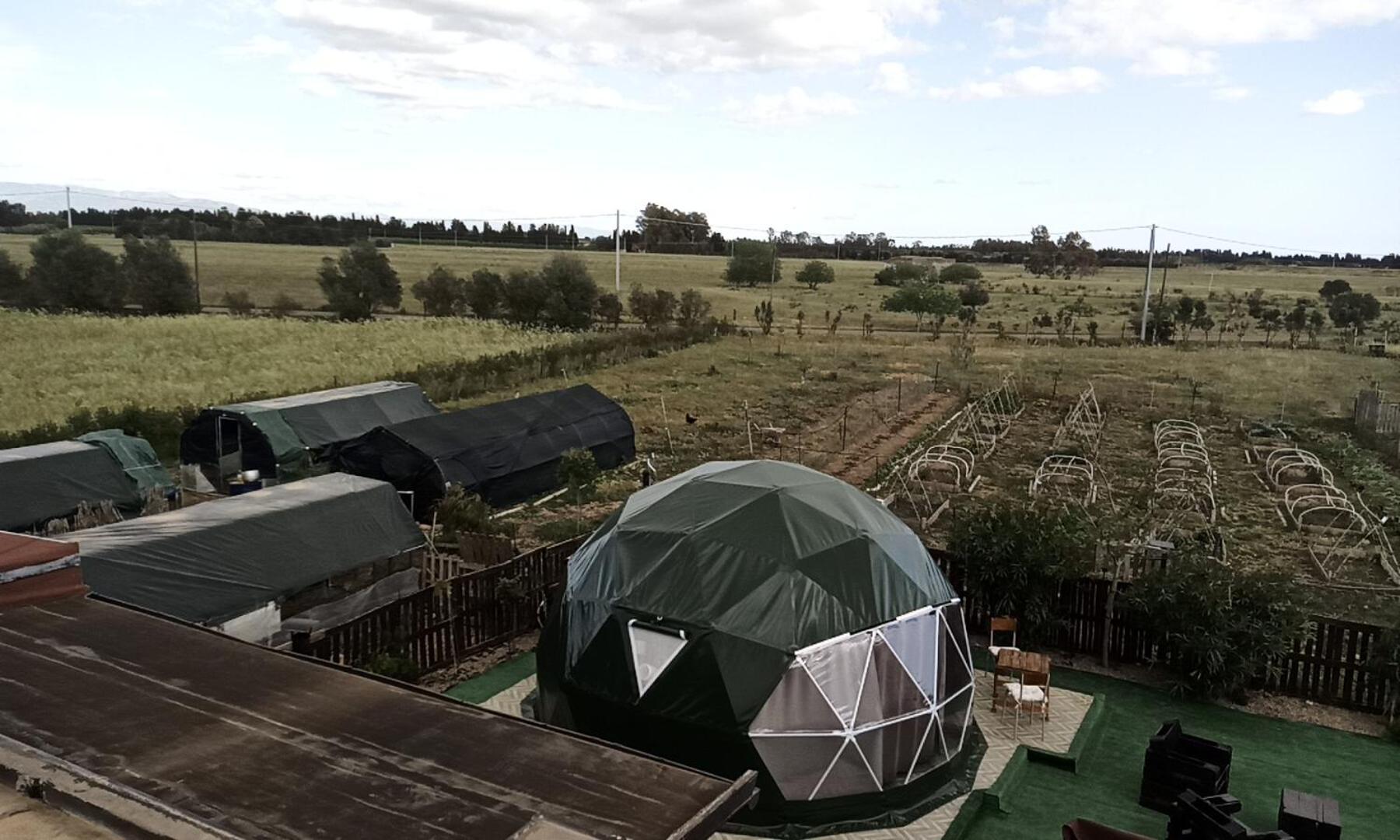 Podere Kiri Dome Experience Decimomannu Eksteriør bilde